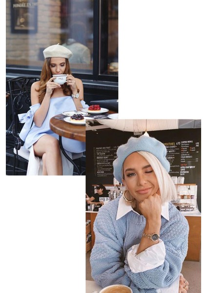 Fransız Keçe Ressam Bere 2.li Set