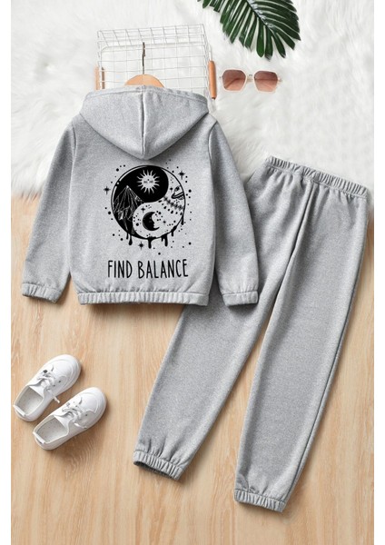 Çocuk Yin & Yang Eşofman Takımı