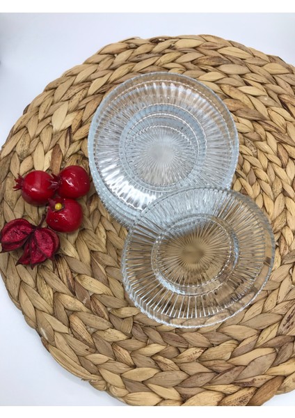 Elysia Çay Bardağı ile Uyumlu Çay Tabağı- Linea Çay Tabağı/bardak Altlığı 6 Adet