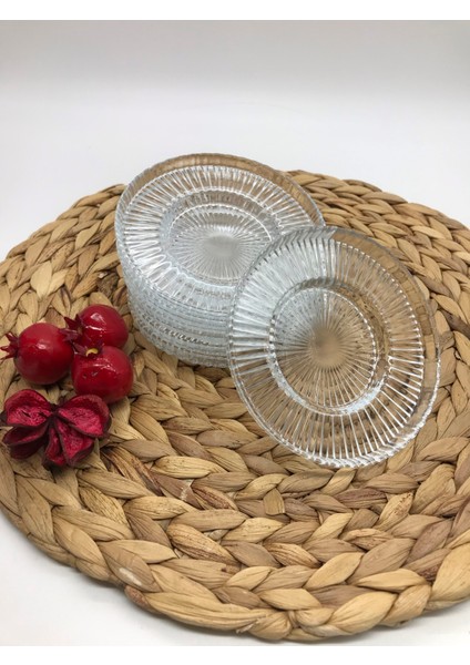Elysia Çay Bardağı ile Uyumlu Çay Tabağı- Linea Çay Tabağı/bardak Altlığı 6 Adet