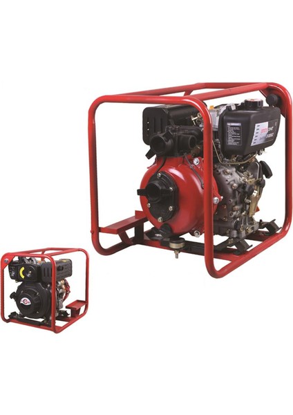 GP-20DHSCE Yüksek Basınçlı 2'' Dizel Su Motoru 7 Hp