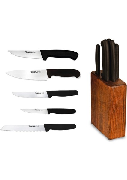 Silver Bloklu Bıçak Seti 5'li
