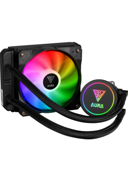 Gamdıas Aura GL120, 120MM, Rgb, 1 Fanlı, Cpu Sıvı Soğutma