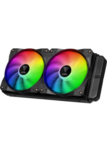 Gamdıas Aura GL240, 240MM, Rgb, 2 Fanlı, Cpu Sıvı Soğutma fiyatları