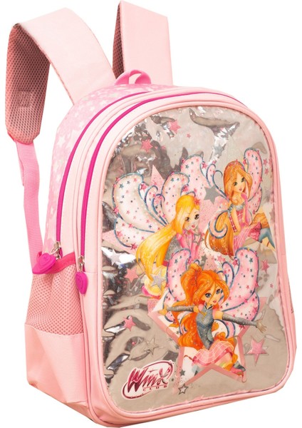 Winx Pembe Okul Sırt Çantası