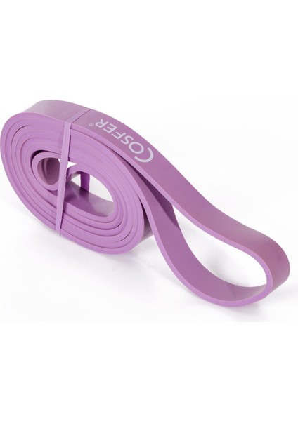 Latex Güç Bandı 21 mm Mor