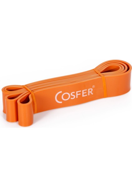 Cosfer Latex Güç Bandı 45 mm Turuncu