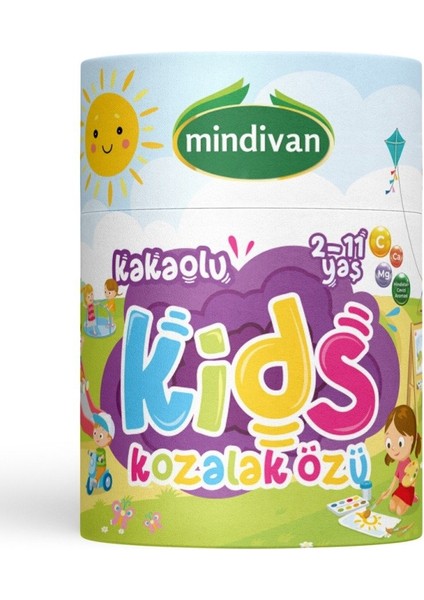 Kids Çocuklar İçin Özel Kakaolu Kozalak Macunu 240 gr