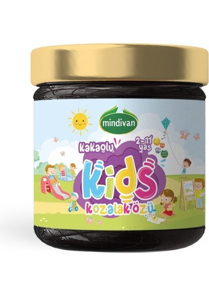 Kids Çocuklar İçin Özel Kakaolu Kozalak Macunu 240 gr