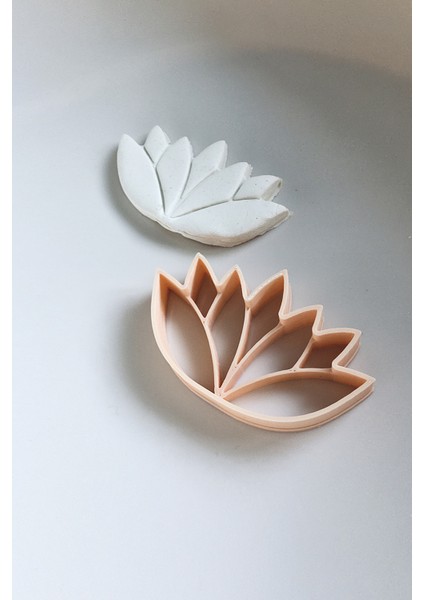 Lotus Kurabiye Kalıbı / Kesici / Şekillendirici