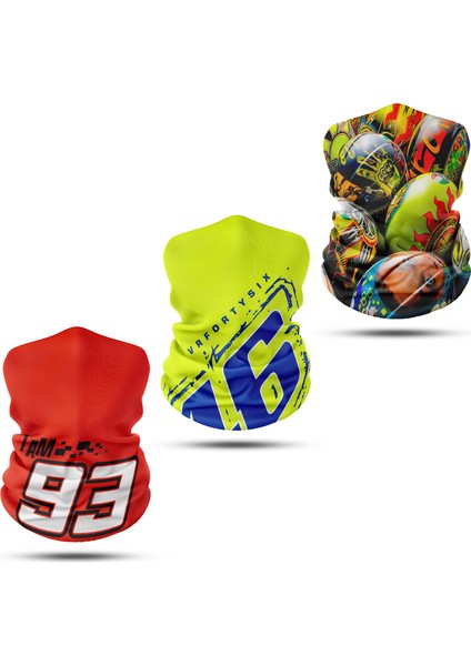 3'lü Set Boyunluk Bandana Outdoor Balaklava Yüz Maskesi Kafa Bandı fiyatları