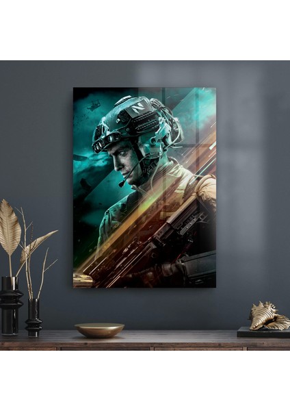 Cam Tablo Battlefield Soldier