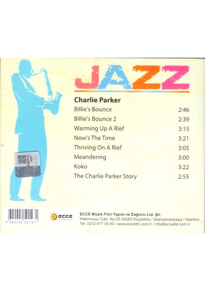 Charlie Parker – Charlie Parker CD
