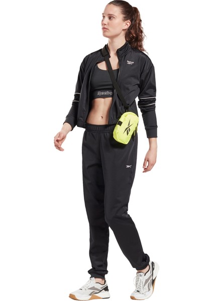 Düz Siyah Kadın Eşofman Takımı GS9356 Te Tracksuit