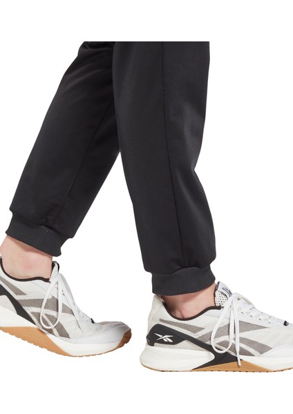 Düz Siyah Kadın Eşofman Takımı GS9356 Te Tracksuit