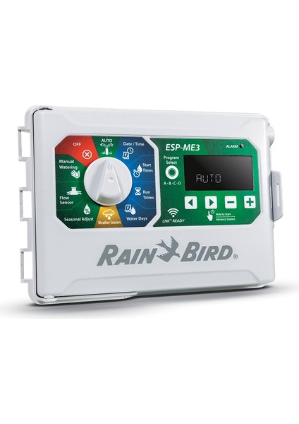 Rain Bird Esp4me3eur Kontrol Ünitesi 24v. 4 Istasyonlu, Genişletme Modülleri Ile Max. 22 Istasyon