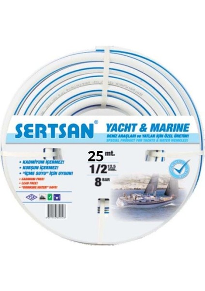 Sertsan Market Tipi Ultra Yat Marine Hortum 25 Metre