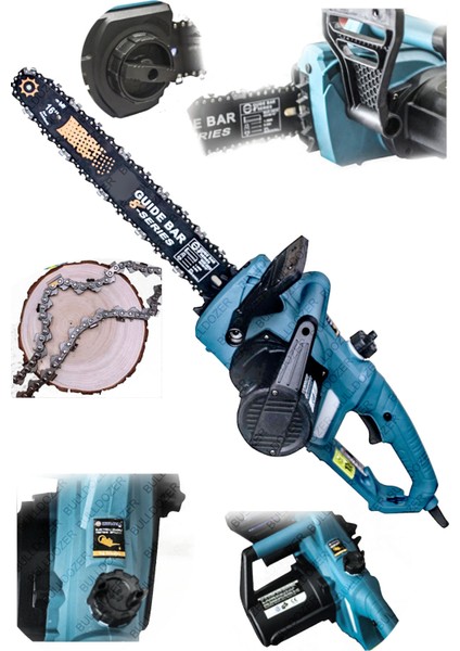 Elektirikli Zincirli Testere Ağaç Kesme Motorlu