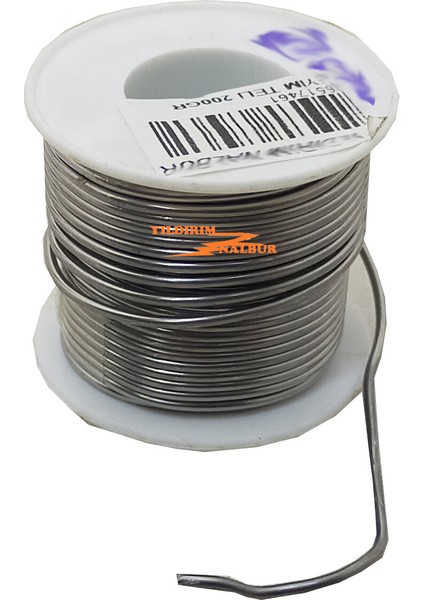 Lehim Teli Kaliteli Leyim 200GR 1.6mm Kalın Havya Kaynak Teli