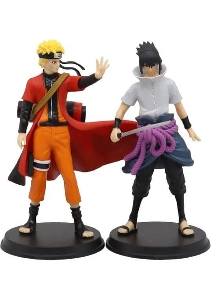 2'li Set Kakashi Sasuke Figür Biblo