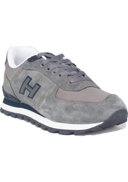 10219250 Peru Gri Lacivert Ortopedik Günlük Deri Erkek Spor Ayakkabı