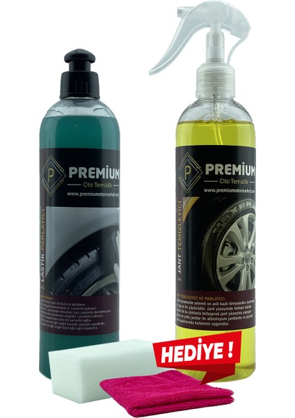 2'li Oto Bakım ve Temizlik Seti ( 400 ml )