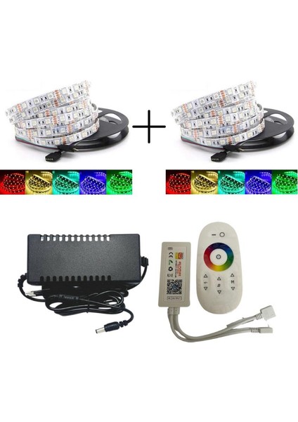 Tuya Destekli Wifi Kontrollü Rgb Şerit LED Set 10 Metre