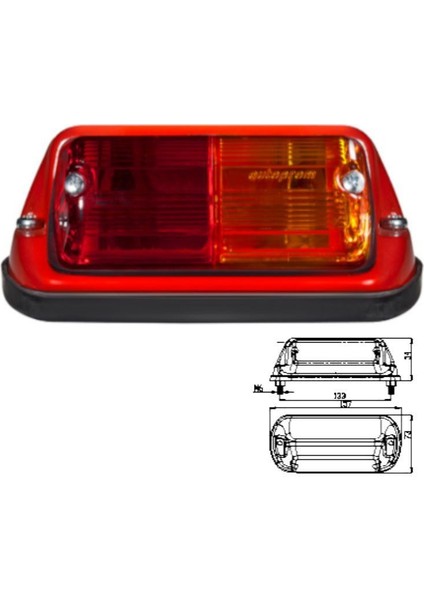Leyland Traktör Stop Camı 851671-SKC