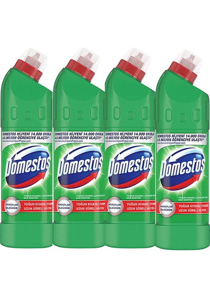 Çamaşır Suyu 750 ml Dağ Esintisi (4'lü Eko Paketi)
