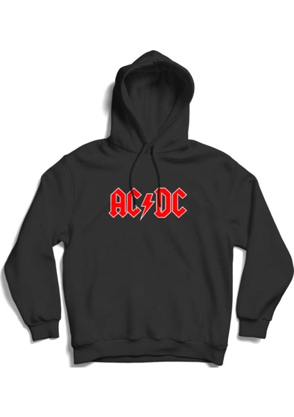 Acdc Logo, Rock Metal Çocuk Kapüşonlu Sweatshirt Hoodie
