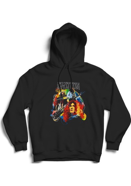 LED Zeppelin, Rock Metal Çocuk Kapüşonlu Sweatshirt Hoodie