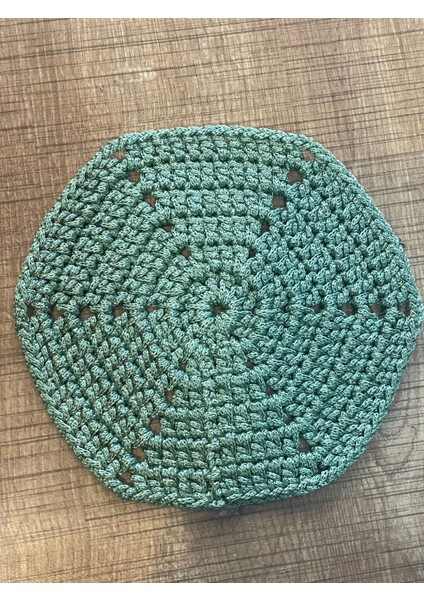 El Örgüsü Polyester Makrome 6 Köşeli Dikiş Hobi Aksesuar Motif