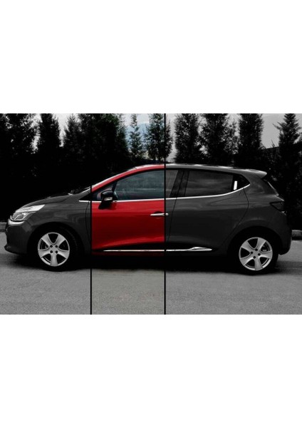 Renault Clio 4 Hb 5d Cam Çıtası 8 Parça Paslanmaz Çelik 2012 > fiyatları
