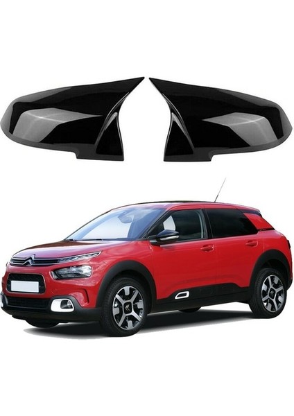 Citroen C4 Cactus Batman Yarasa Ayna Kapağı Piano Black 2014-2017 Arası