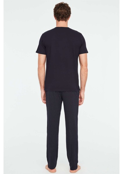 - Erkek Lacivert 3 Lü Pijama Takımı indirimleri