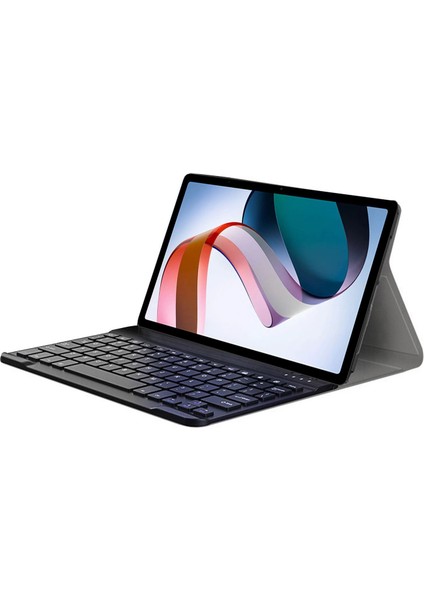 Xiaomi Redmi Pad 10.61 Inch Tablet Bluetooth Klavyeli Standlı Kılıf - Bkk4