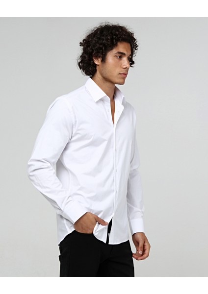Slim Fit Erkek Gömleği