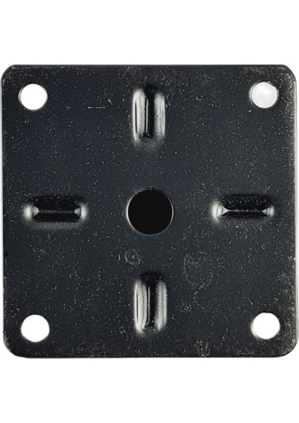 40 Lık 12 cm Siyah Metal Yuvarlak Ayak ( 4 Adet ) indirimleri