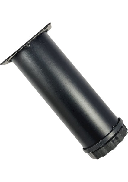 40 Lık 5 cm Siyah Metal Yuvarlak Ayak ( 4 Adet )