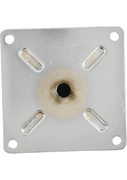 60 Lık 8 cm Krom Metal Yuvarlak Ayak ( 4 Adet )