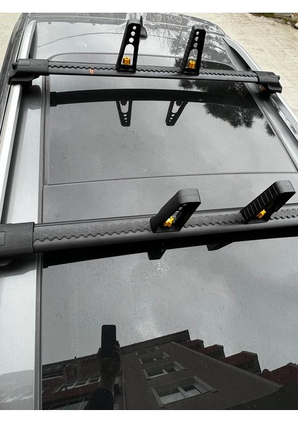 Volvo XC90 2003-2015 Kilitli Ara Atkı Cross Bar Taşıyıcı Tavan Barı 4 Adet Dayama Dahil