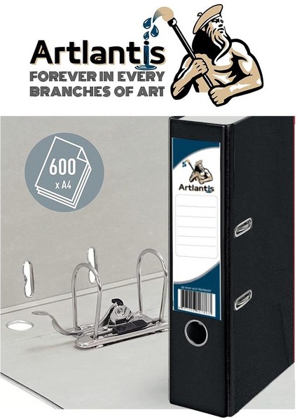 Büro Klasörü Siyah Geniş 10 Adet Plastik Geniş Siyah Klasör Halkalı Paslanmaz Çelik Klipsli 10 Adet fiyatları