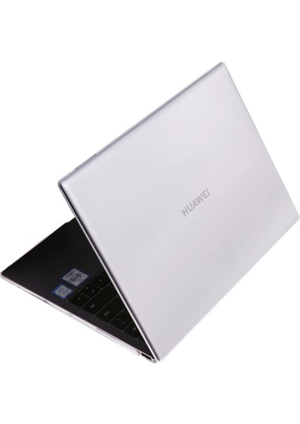 Huawei Matebook x Pro 2022 14.2" Uyumlu Kılıf Kapak Şeffaf Parlak Kapak Kılıf 360° Tam Koruma