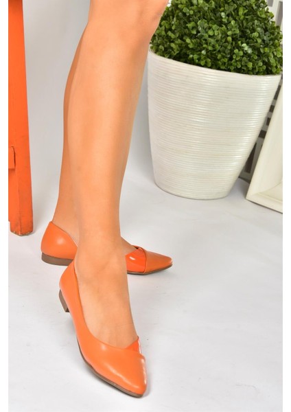 Turuncu Günlük Kadın Babet P726143009 modelleri