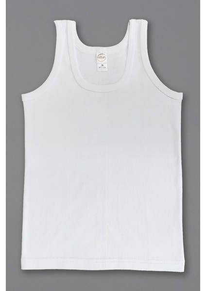 Erkek Çocuk Ribana Atlet - 6 Adet