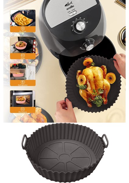 AR043 Airfryer Silikon Pişirme Kabı