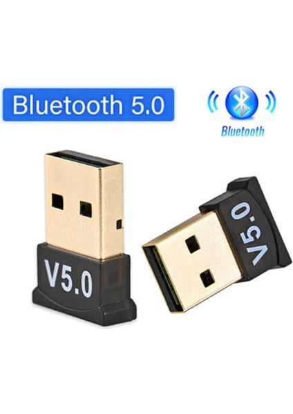 Temiz Pazar Bluetooth 5.0 Adaptör 5.0 Mini Dongle USB Alıcı Verici