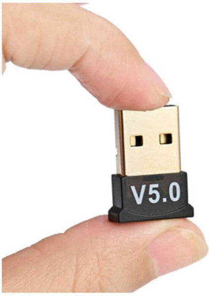 Temiz Pazar Bluetooth 5.0 Adaptör 5.0 Mini Dongle USB Alıcı Verici