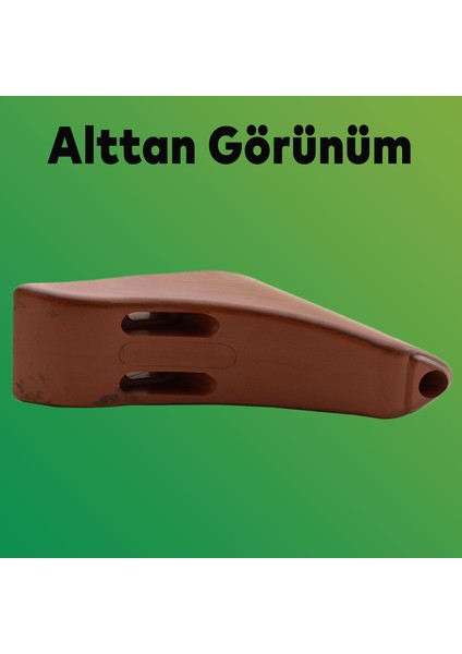 Göknar Lüks Mobilya Kanepe Tv Ünitesi Koltuk Ayağı 10 Cm Kahverengi Ahşap Desenli Baza Ayakları