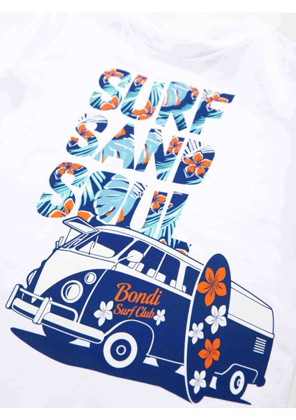Surf Erkek Çocuk T-Shirt Şort Takım